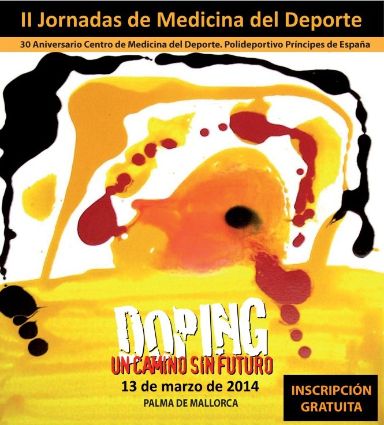 Cartel II Jornadas de Medicina del Deporte del Gobierno de Baleares
