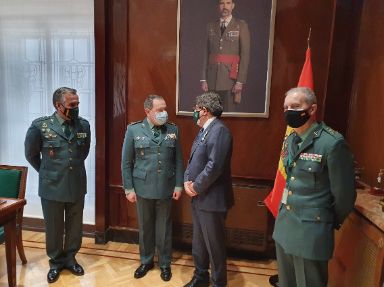 José Luis Terreros recibe la Cruz de la Orden del Mérito de la Guardia Civil