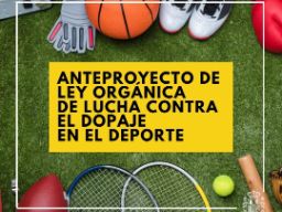 anteproyecto de ley antidopaje